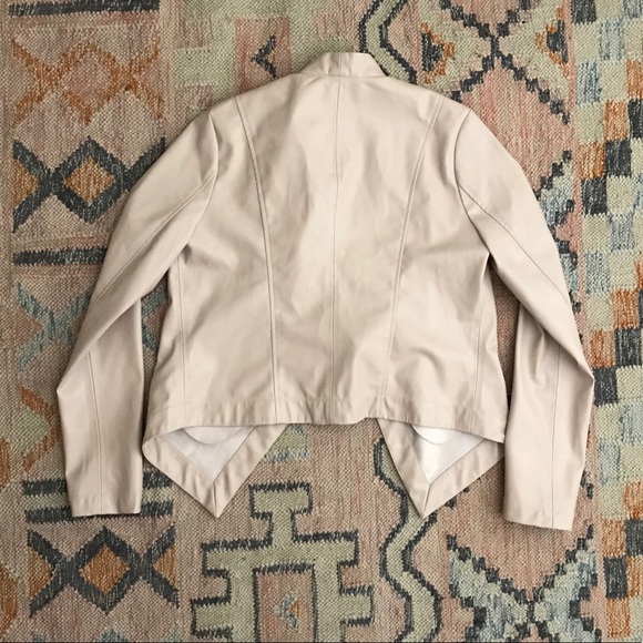 BB Dakota Ariana Pink Vegan Leather Jacket Medium - Picture 5 of 5